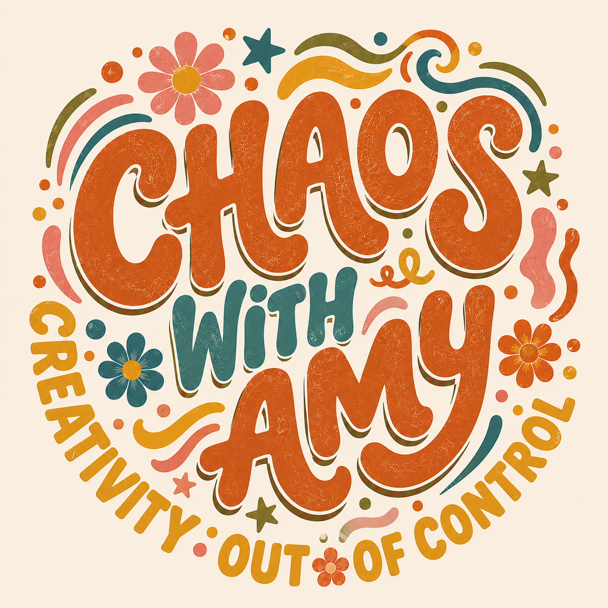 Chaos With Amy creative artwork